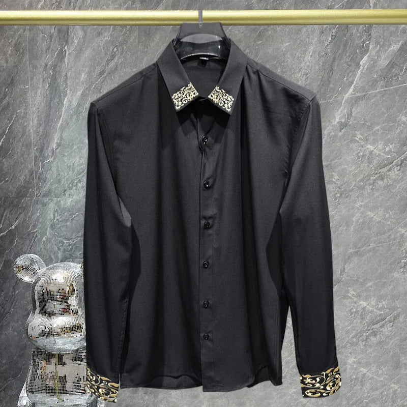 Imperial Cuffed Statement Shirt