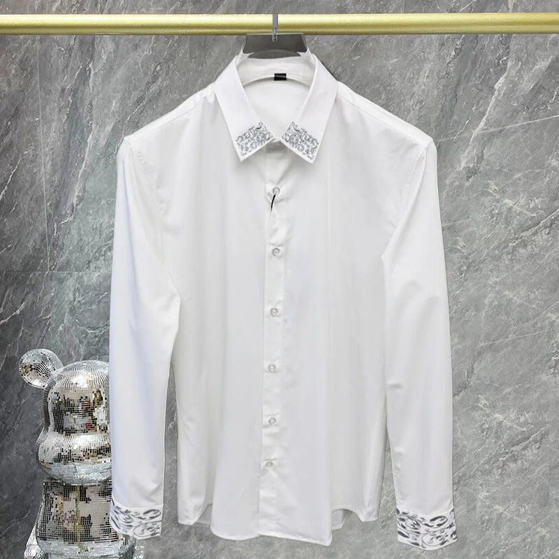 Imperial Cuffed Statement Shirt