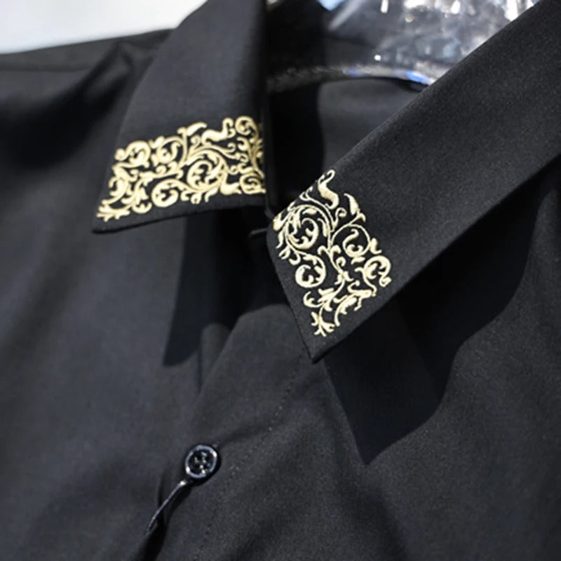 Imperial Cuffed Statement Shirt