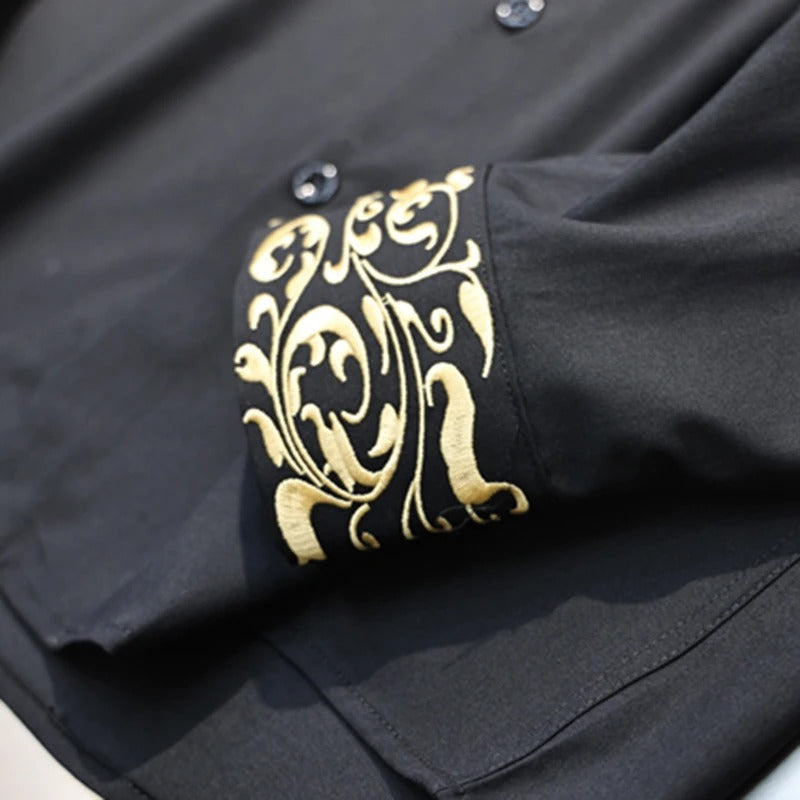 Imperial Cuffed Statement Shirt